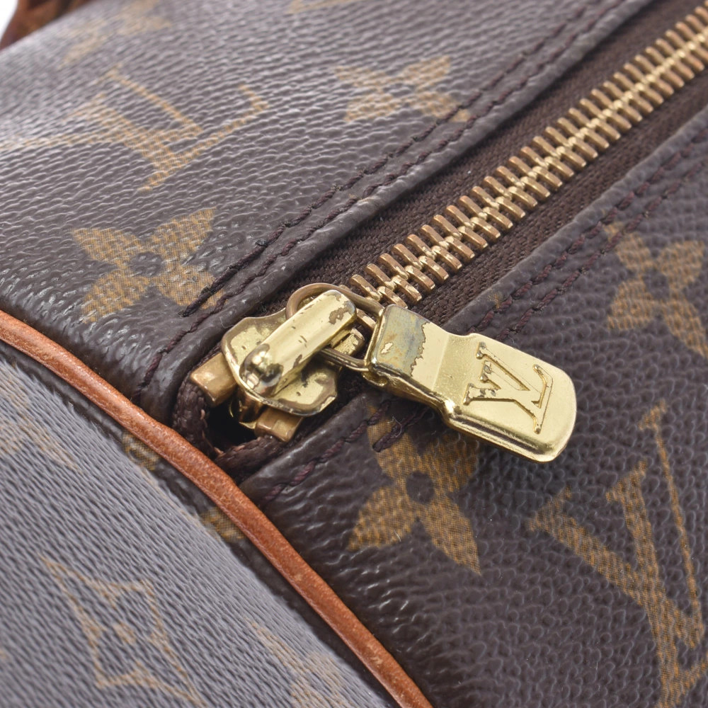 Louis Vuitton Handbag Monogram Brown Canvas Papillon - Picture 9 of 11